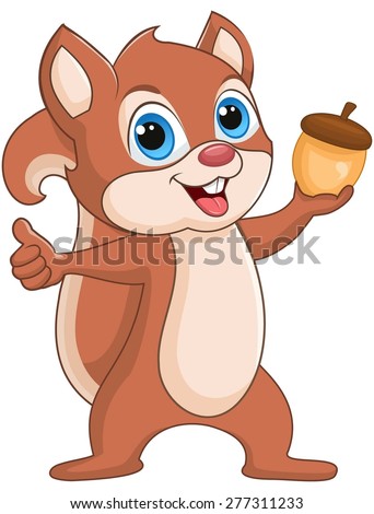 Cartoon squirrel Stock Photos, Images, & Pictures | Shutterstock