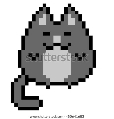 Cartoon Fat Grey Cat Stock Photos, Images, & Pictures | Shutterstock