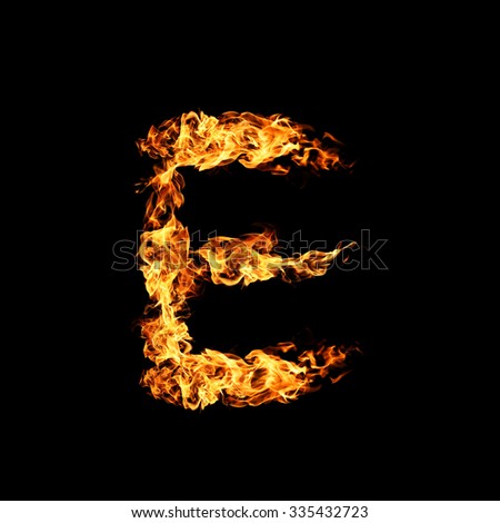 E Fiery Letter Font Stock Photos, Images, & Pictures | Shutterstock