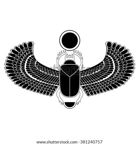 Winged scarab Stock Photos, Images, & Pictures | Shutterstock