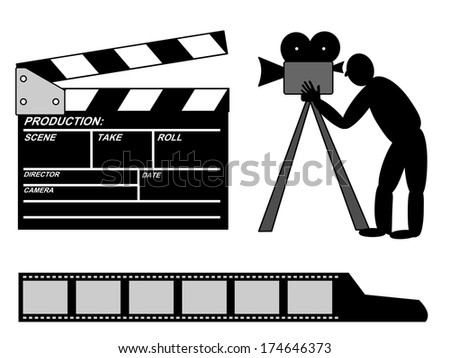 Cameraman Silhouette Stock Photos, Images, & Pictures | Shutterstock