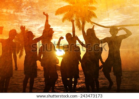Beach Party Stock Photos, Images, & Pictures | Shutterstock