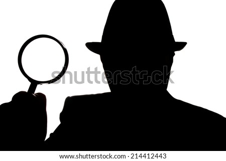 Black Detective Silhouette Stock Photos, Images, & Pictures | Shutterstock