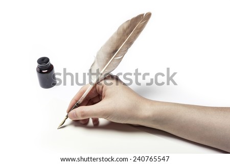 Feather pen Stock Photos, Images, & Pictures | Shutterstock