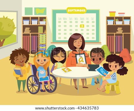 Preschool Classroom Stock Vectors & Vector Clip Art | Shutterstock