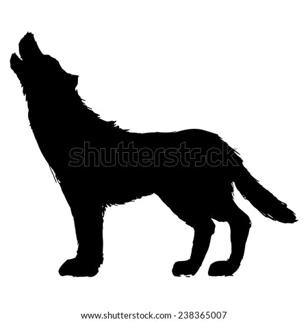 Wolf silhouette Stock Photos, Images, & Pictures | Shutterstock