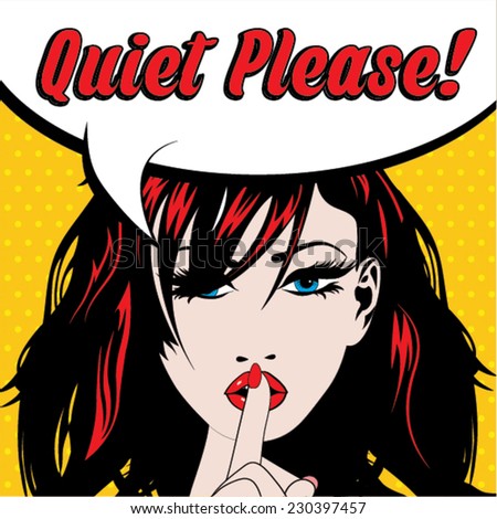 Quiet Please Stock Photos, Images, & Pictures | Shutterstock