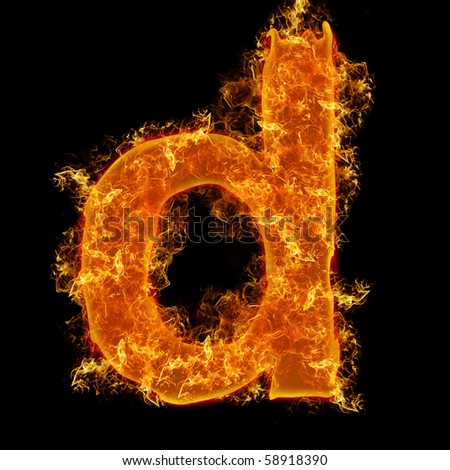 D D Fire Letter Stock Photos, Images, & Pictures | Shutterstock