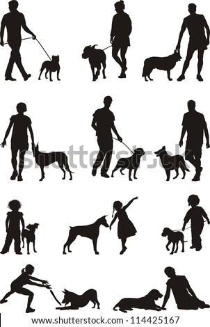Man Walking Dog Stock Photos, Images, & Pictures | Shutterstock