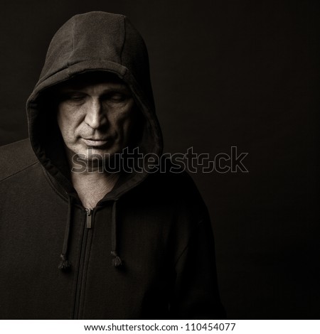 Hooded Man Silhouette Stock Photos, Images, & Pictures | Shutterstock