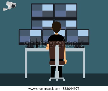 Control Room Stock Vectors & Vector Clip Art | Shutterstock