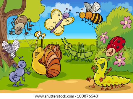 Cartoon Insects Stock Photos, Images, & Pictures | Shutterstock