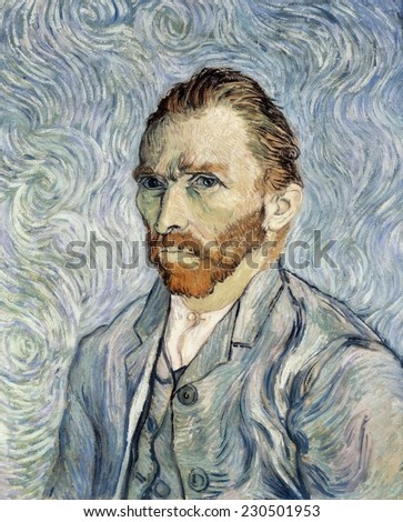 GOGH, Vincent van (1853-1890), Self Portrait, 1889, Post-Impressionism ...