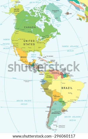 South America Map Stock Photos, Images, & Pictures | Shutterstock