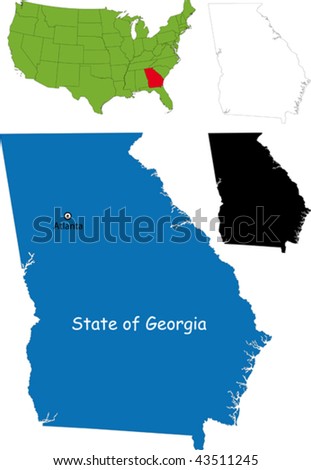 Atlanta Map Stock Photos, Images, & Pictures | Shutterstock