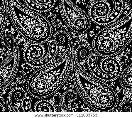 Paisley Seamless Stock Photos, Images, & Pictures | Shutterstock