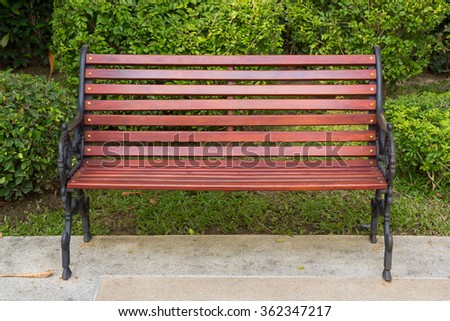 Wooden Bench Stock Photos, Images, & Pictures | Shutterstock