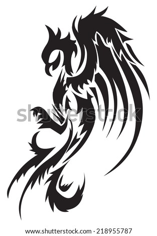 Phoenix Tattoo Stock Photos, Images, & Pictures | Shutterstock