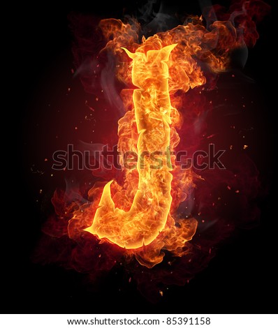 Fiery J Letter Font Stock Photos, Images, & Pictures | Shutterstock