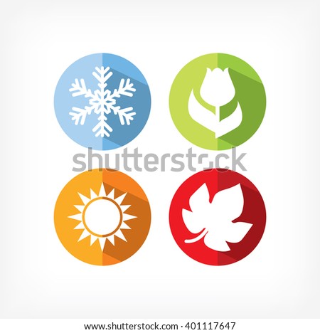 Four Seasons Icon Stock Photos, Images, & Pictures | Shutterstock