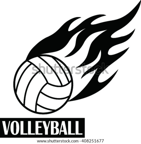 Volleyball Ball In Fire Stock Photos, Images, & Pictures | Shutterstock