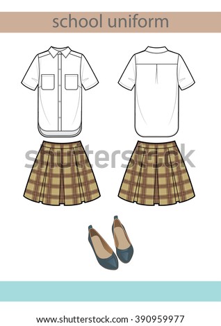 School Uniform Stock Vectors & Vector Clip Art | Shutterstock