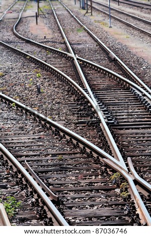 Dead Railroad End Tracks Stock Photos, Images, & Pictures | Shutterstock