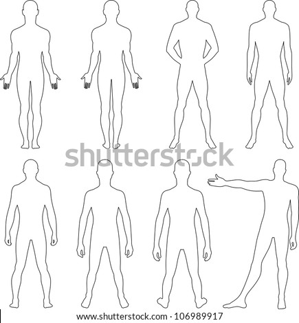 Human Body Silhouette Stock Photos, Images, & Pictures | Shutterstock