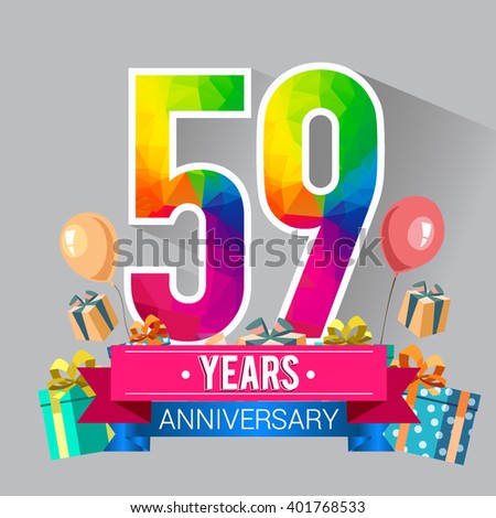 59th Birthday Stock Vectors & Vector Clip Art | Shutterstock