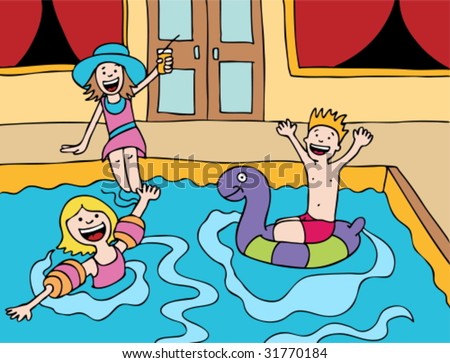 Kids Pool Party Stock Photos, Images, & Pictures | Shutterstock