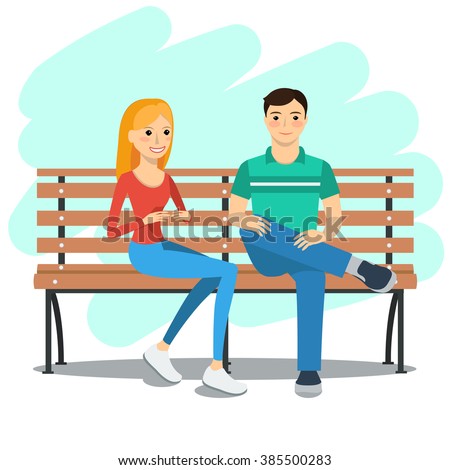 Girl Guy Talking Stock Photos, Images, & Pictures | Shutterstock