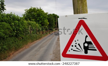 Loose Gravel Sign Stock Photos, Images, & Pictures | Shutterstock