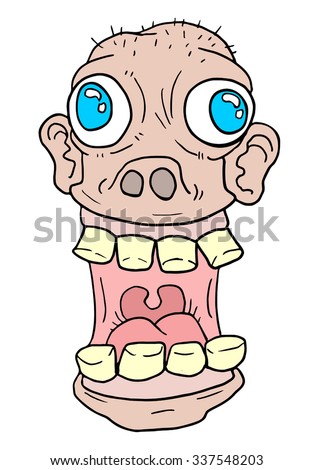 Ugly Face Stock Vectors & Vector Clip Art | Shutterstock