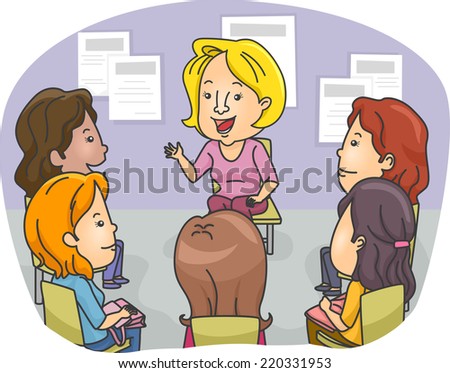 Group Therapy Stock Illustrations & Cartoons | Shutterstock