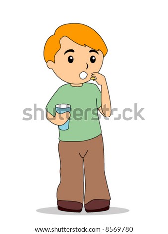 Taking Medicine Stock Vectors & Vector Clip Art | Shutterstock