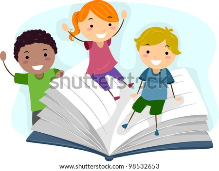 Book Boy Girl Reading Stock Photos, Book Boy Girl Reading Stock ...