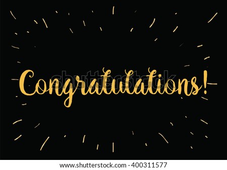 Congratulations Banner Stock Photos, Images, & Pictures | Shutterstock