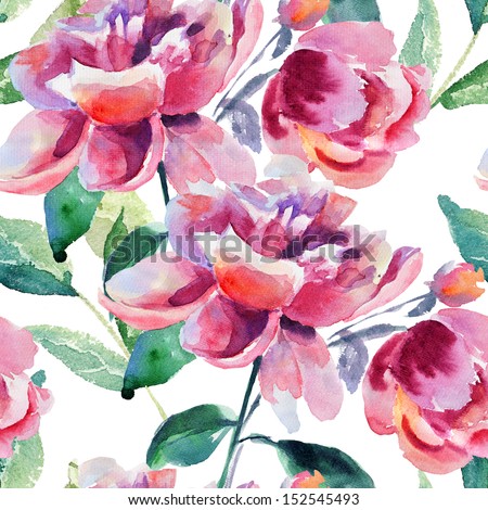 Watercolor floral Stock Photos, Images, & Pictures | Shutterstock