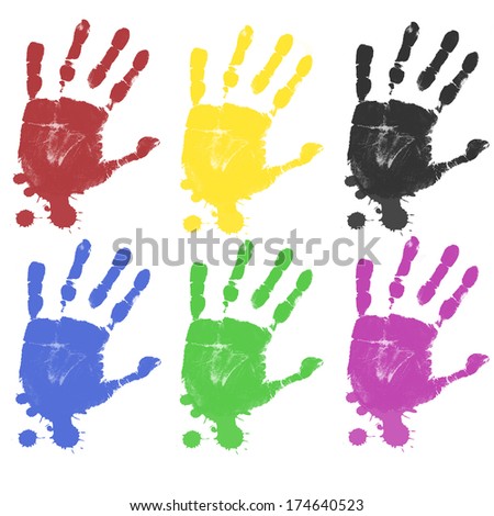 Child Handprint Stock Photos, Images, & Pictures | Shutterstock