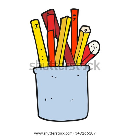 Pencil Pot Stock Vectors & Vector Clip Art | Shutterstock