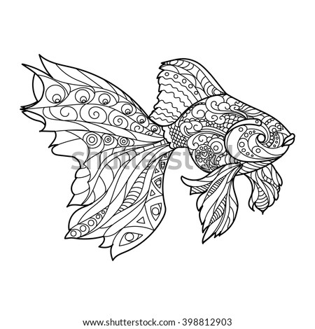 Goldfish Tattoo Stock Photos, Images, & Pictures | Shutterstock