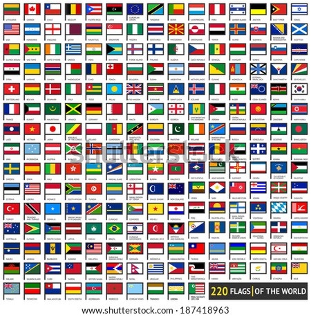 Flags Of The World Stock Photos, Images, & Pictures | Shutterstock