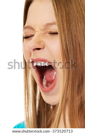 Screaming Woman Stock Photos, Images, & Pictures | Shutterstock