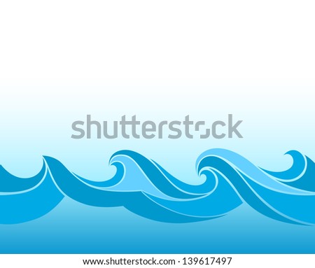 Sea Waves Stock Vectors & Vector Clip Art | Shutterstock