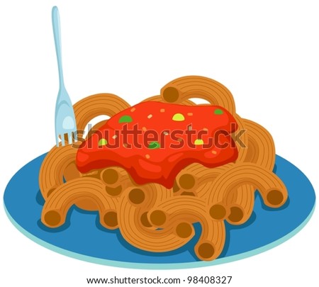 Pasta Dish Stock Vectors & Vector Clip Art | Shutterstock