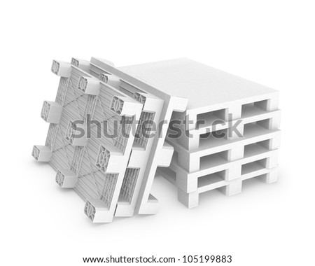 Plastic Pallets Stock Photos, Images, & Pictures | Shutterstock