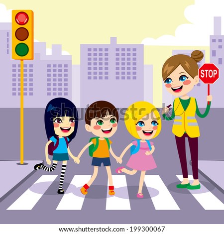 Crosswalk Child Stock Photos, Images, & Pictures | Shutterstock