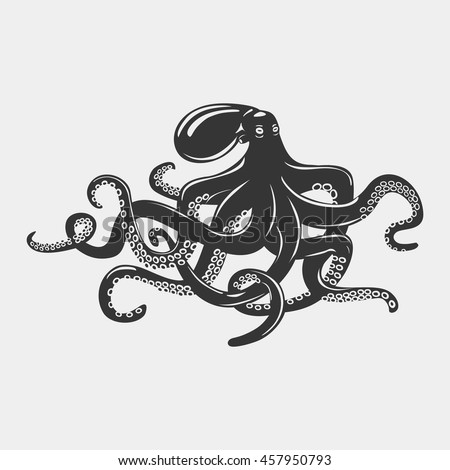 Cephalopod Cartoon Stock Vectors & Vector Clip Art | Shutterstock