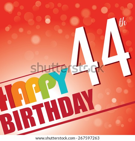 44th birthday Stock Photos, Images, & Pictures | Shutterstock