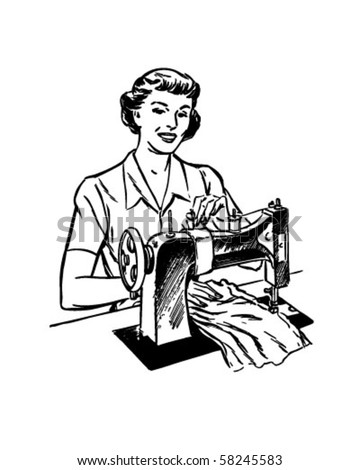 Sewing clip art Stock Photos, Images, & Pictures | Shutterstock